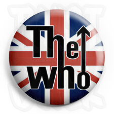 The Who Mod Logo - Button Badge - 25mm Mod Badges with Fridge Magnet Option