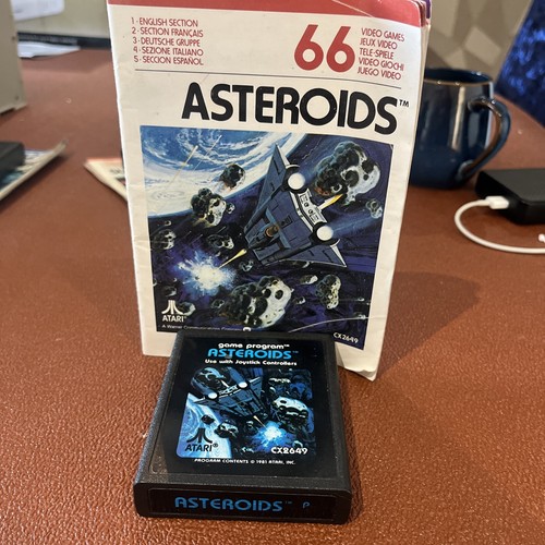 1981 asteriods atari 2600 - asteriods,