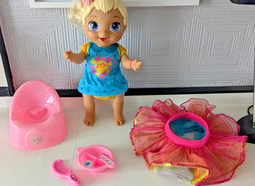 Baby alive talking girl - girl, doll