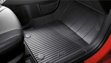 Audi A1 MK1 8X Front Black Rubber Floor Mats Set GENUINE ACCESSORY 8X2061501 041