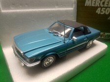 Polistil 1/25 Mercedes 450 SL Blue Scale Model Car