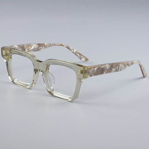 Retro square thick - thick, acetate