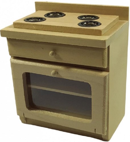 Dolls house bare - house, cooker