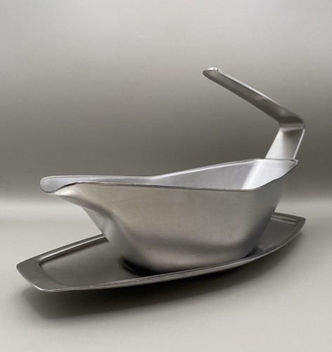 Vintage stainless steel gravy - stainless,