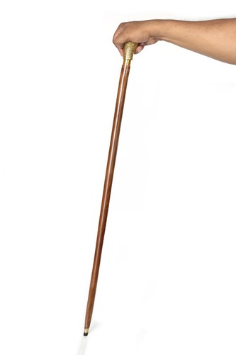 Classic wooden cane with - classic,