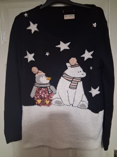 Festive black christmas - black, f&f
