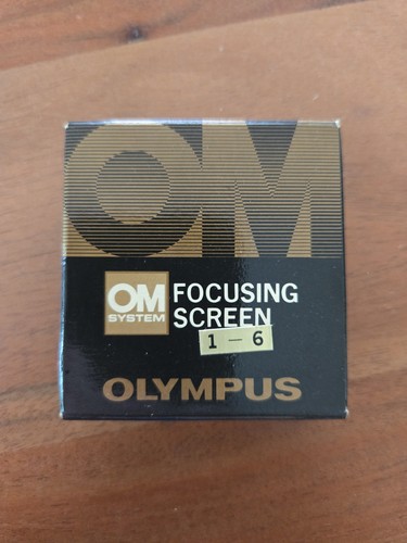 Olympus focusing screen - focusing, 1