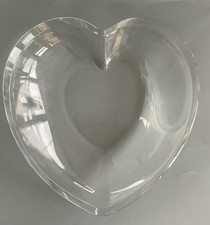 Heart shaped clear glass - heart,