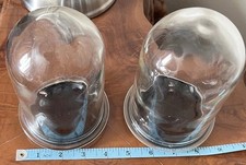 Pair Of English Antique Cloche,Display,Case,Dome Globe taxidermy,Model,Bell Jar