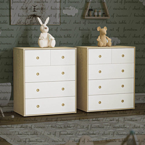 Drawer chest bedside table - 5,
