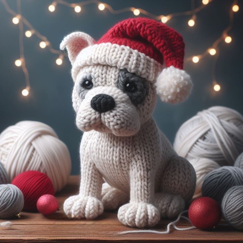 Single luxury white staffy - single,