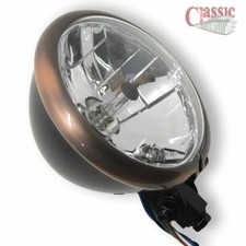 COPPER BRASS STYLE HEADLIGHT