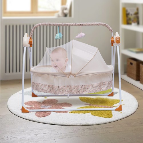 Electric baby crib cradle