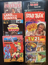 8 UK Annuals TV-Themed 1960s