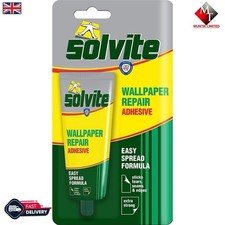 Wallpaper Repair Paste Solvite Tube Adhesive Extra Strong Glue