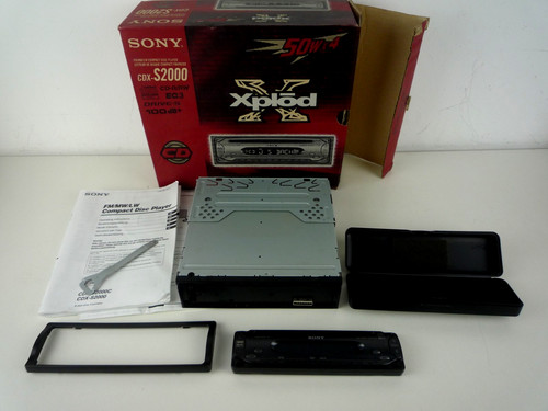 Sony cdx s2000 car - sony, cdx-s2000