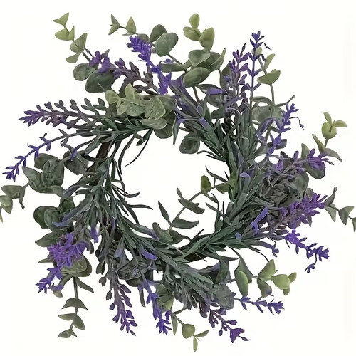Lavender candle ring - lavender,