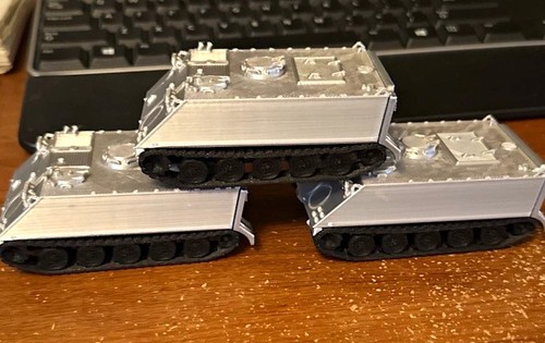 Miniature printed m113 - 3-d,