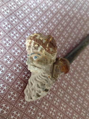 Antique french gambier clay - gambier,