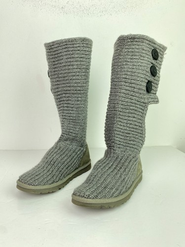 Ugg grey knit - grey, button