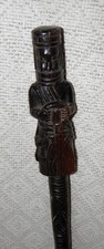 Antique Ebony Walking Stick /