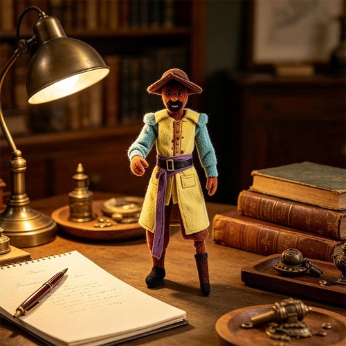 Movie captain clark - plush, with