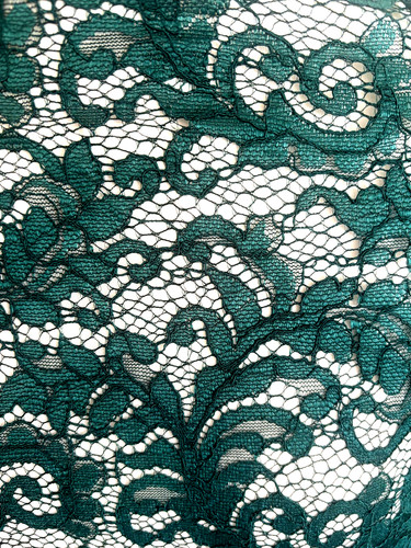 Metres teal brocade - 2,