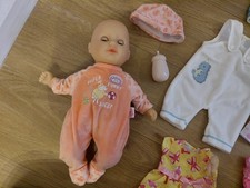 Baby Little Annabell 36cm, Toy Baby INCLUDES additional clothes and shoes!