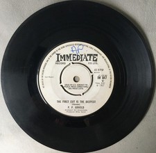 P. P. Arnold- The First Cut Is The Deepest 1967 7" 45RPM Immediate VG Soul/Mod