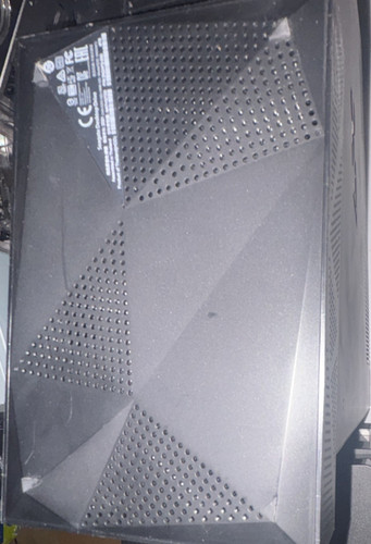 Black wireless router - black, home
