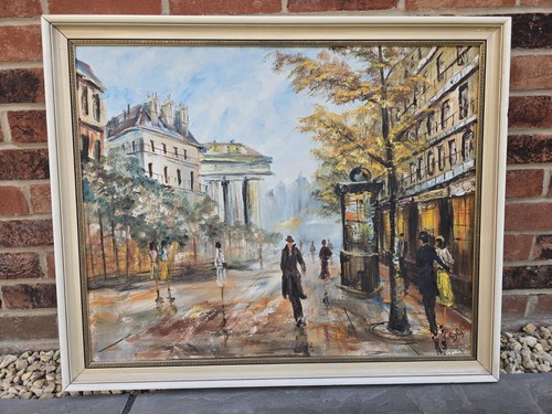 Large vintage parisian street - parisian,