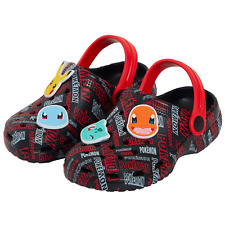 Pokemon Clogs + Charms Girls