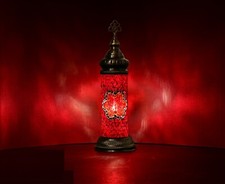Mosaic Glass Lamp Cylinder