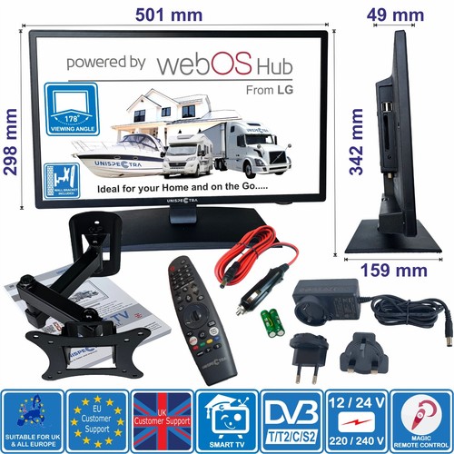 Unispectra smart tv - unispectra, 22"