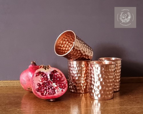 Solid pure copper glasses - pure,