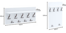 Wall-Mounted Coat Rack with