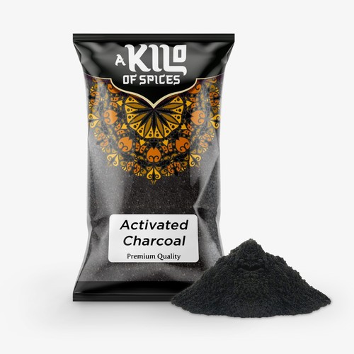 Activated charcoal powder - charcoal,