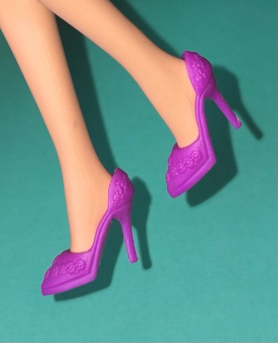 Barbie shoes pink purple - barbie,