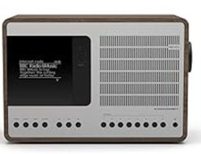 REVO SUPER CONNECT DAB+ FM DIGITAL RADIO W Remote,B/TOOTH WALNUT/SILVER RRP £489