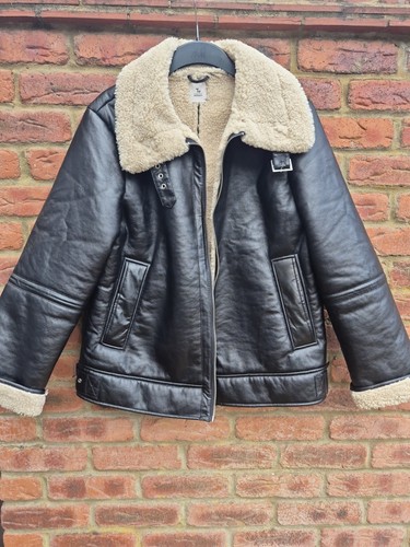Aviator style black faux - tu,