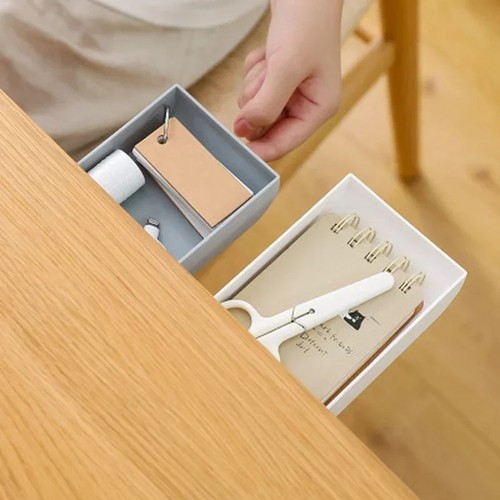 Under desk drawer organizer - desk,