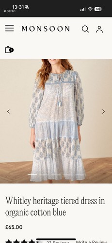 Monsoon dress bnwt whitley - bnwt,