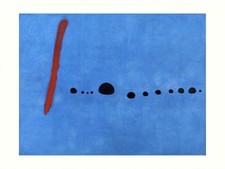 Joan Miró Blue II Print 61 x