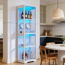 Single door glass display - single,