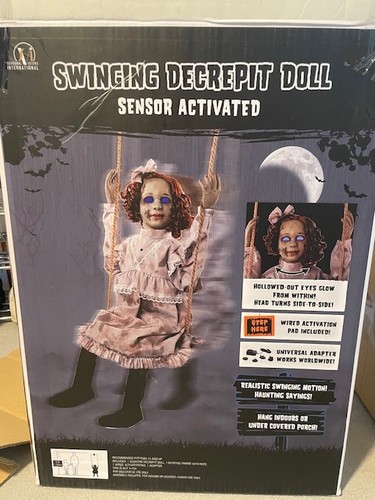 5ft swinging decrepit sally - swinging,