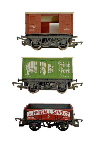 Rake hornby rolling - rake, stock