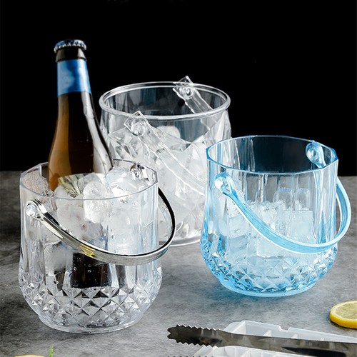 Acrylic ice bucket champagne - acrylic,