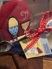 M&S Eggcup Spoon and Egg Cosy