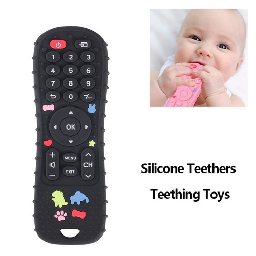 Silicone baby teether - baby, tv