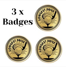 3 x Round Golf Longest Drive